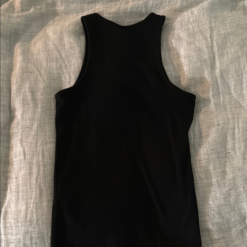 H&M Black Ribbed Top - Picture 3 of 5